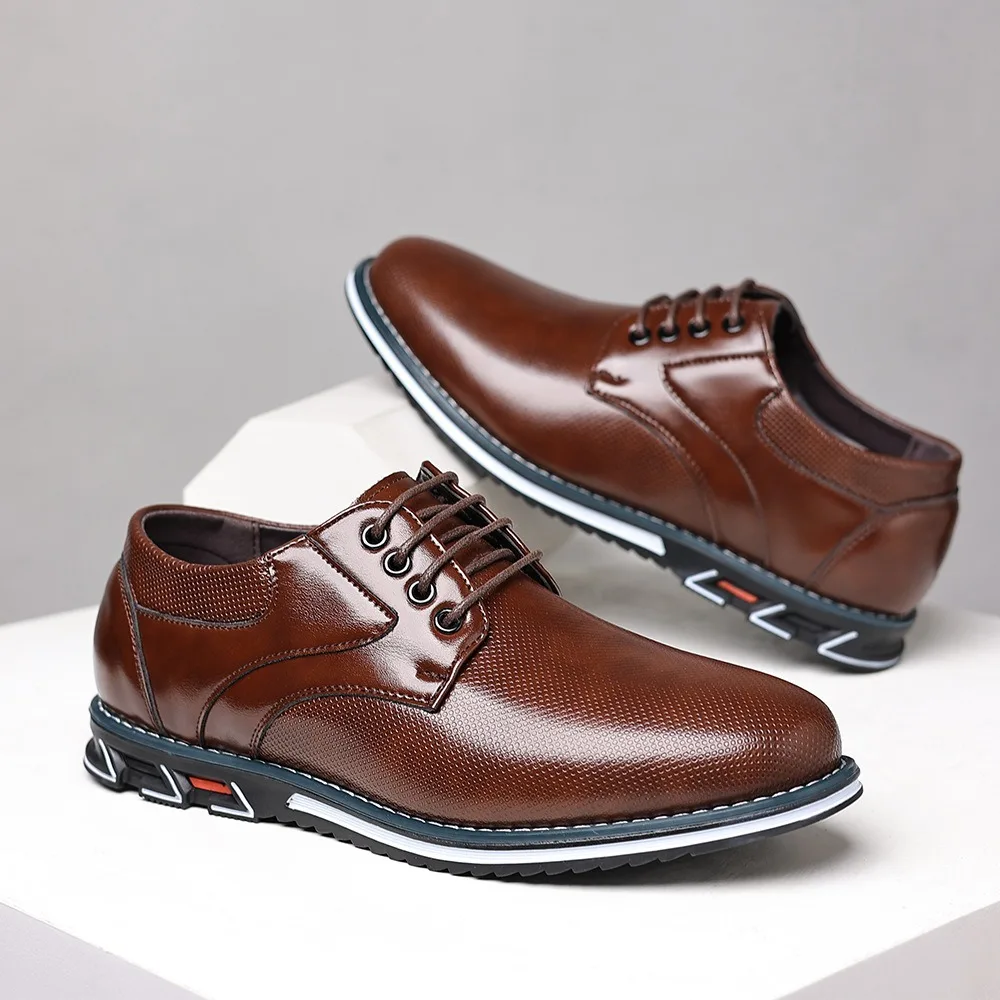 casual shoes for man oxfords luxury sneakers casual business mens leather shoes zapatos casuales de cuero mocassin