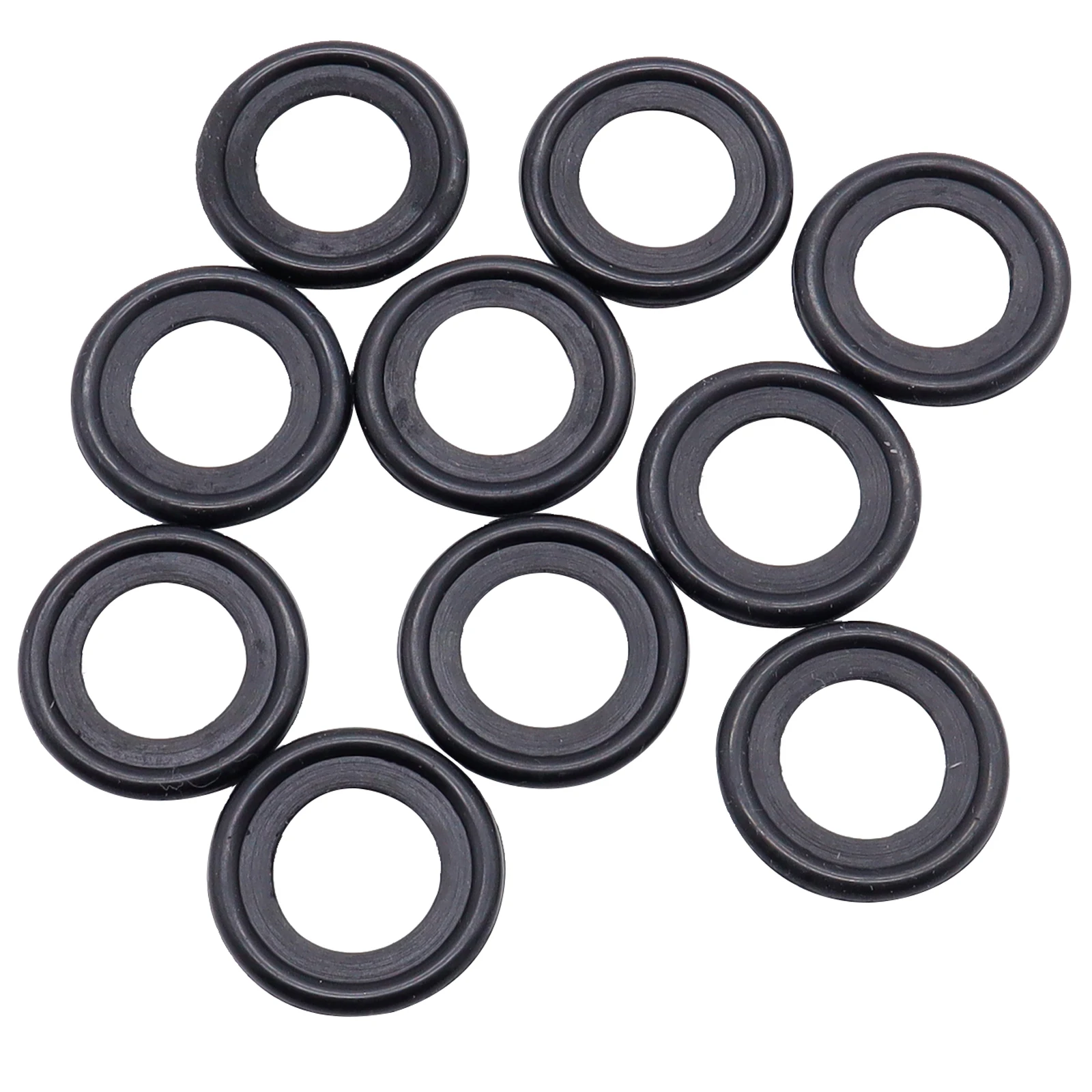 10x Oil Drain Plug Gaskets For Ford Fiesta Mondeo Transit Focus C-Max Mazda Volvo 1005593 13X22X3mm Oil Pan Screw Washers Gasket