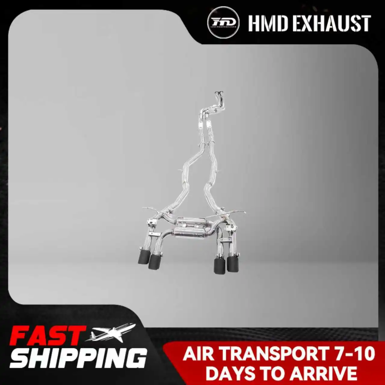 

HMD Exhaust Catback for BMW M3 M4 F8X SS304 Support customization TIG manual welding Today's Specials OEM Valves