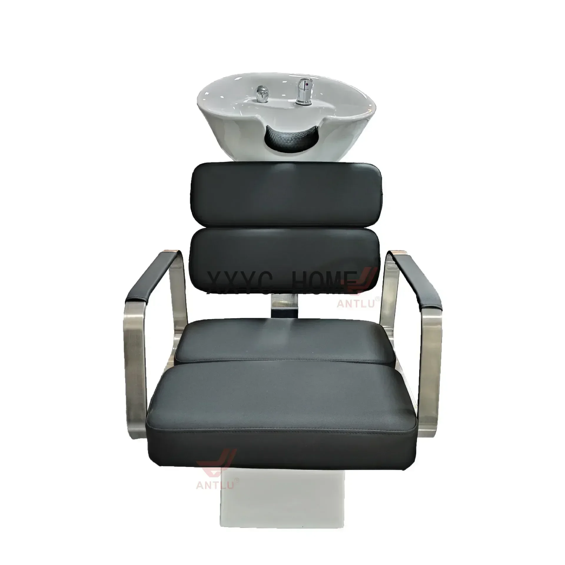 Ceramic Basin Hair  Lying Half Shampoo Chair Pavilion of Regimen