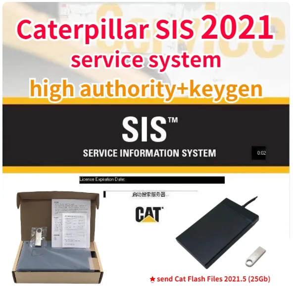 New version cat sis 2021 sis with KEYGEN for cat Parts catalog + repair manuals+keygen high authority