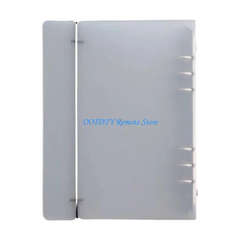 A 5 File Folder Display Book with Elastic Band Rings Binders for School