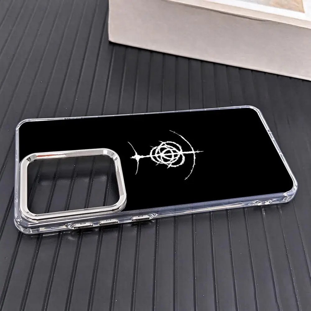 Hot Game E-Elden Ring Phone Case For Samsung S26 S25 S24 S23 S22 S21 Plus Fe Ultra Electroplated Transparent Soft Shell