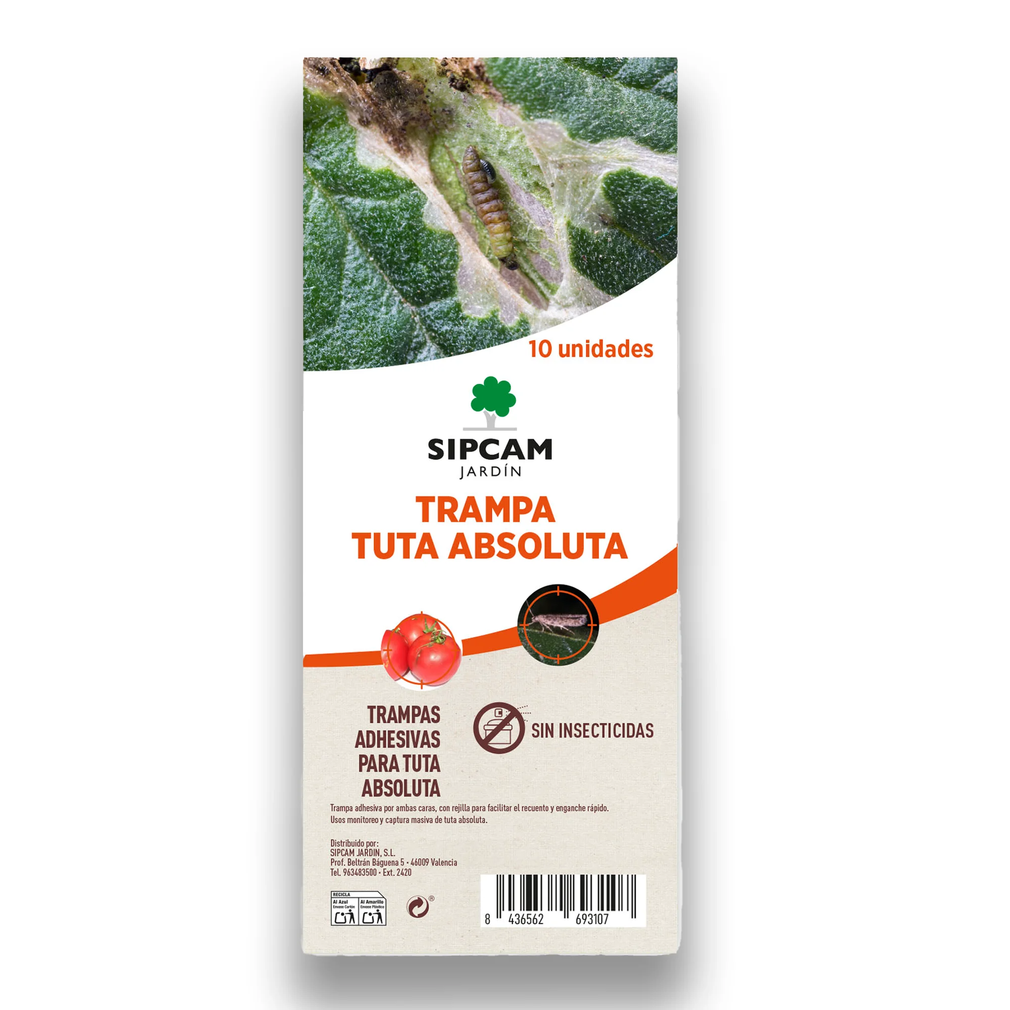 Trampa Tuta Absoluta – Control Biológico sin Químicos para Tomateras y Cultivos Sensibles | Nexum+Market
