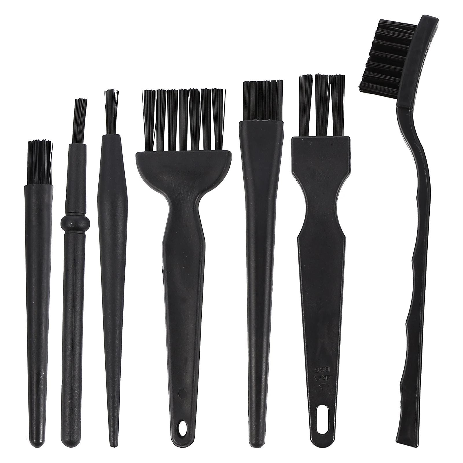 

7 pcs AntiStatic Cleaning Brush Keyboard PC Fan Car Dashboard Removable Dust Debris Static Prevention Versatile Hard Bristle PA
