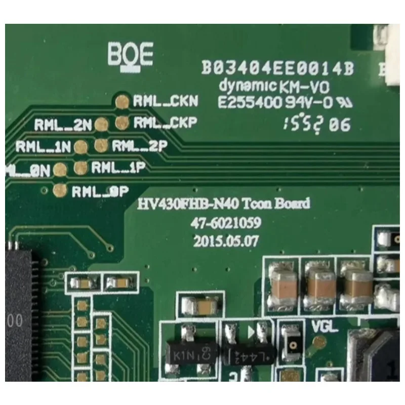 Плата T-con HV430FHB-N40 Плата Tcon 47- 6021059   Профессиональная тестовая карта Proscan HV430FHB-N40 47- 6021059   T Con Board Perfect