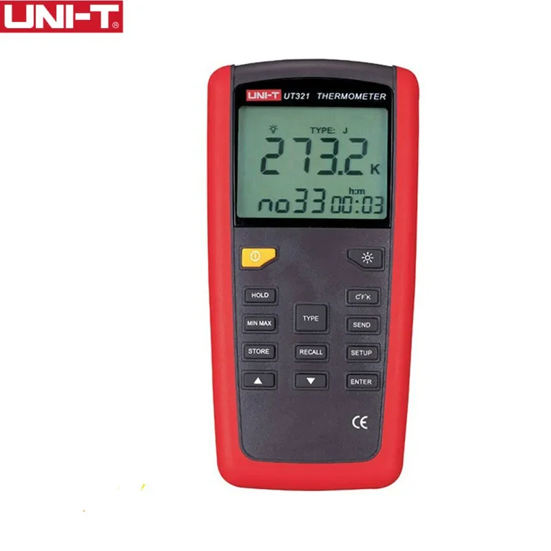 

UNI-T UT321 Contact Type Termometers Range -150~1375 USB Interface Industrial Temperature Test Selection