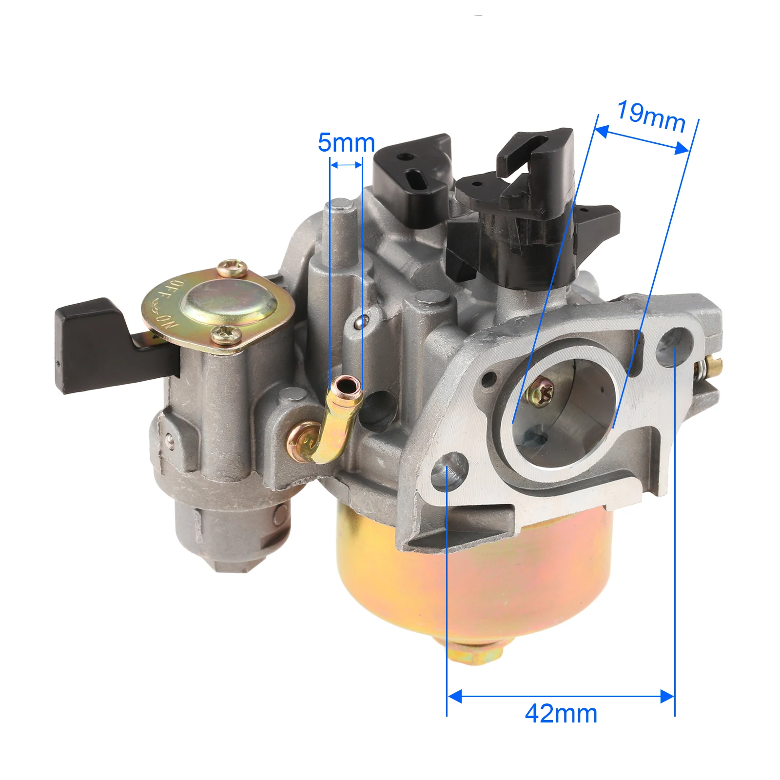 GX200 GX160 Carburetor Kit Fit for Honda 5.5HP 6.5 HP Engine 16100-ZH8-W61 16100-ZE1-814 with Choke Lever Spark Plug Gaskets