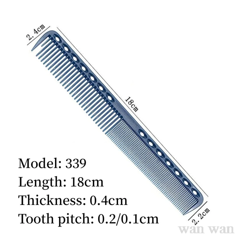 Hairdressing Comb 339 336 335 345 Hair Salon Haircut Comb Professional Hairstylist Hairbrush Men\'s Short Hair Styling Tool Y0921