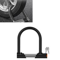 Electric Bike U Shape Lock Motorcycle Lock Hydraulic Cutter Resistant Lock Dustproof Waterproof Scooter Tricycle Cycling Lock