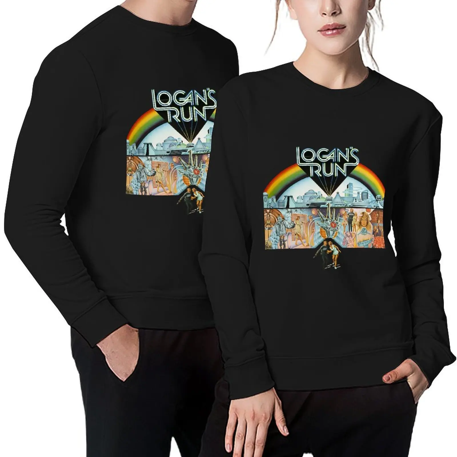 

Logan's run Baseball Pullover men's sweat-shirt men's sweat-shirt set autumn fashion men oversize sweatshirts