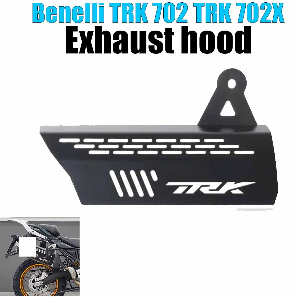 For Benelli TRK 702 TRK 702X Exhaust pipe protective cover, chimney heat-resistant and decorative shell accessory
