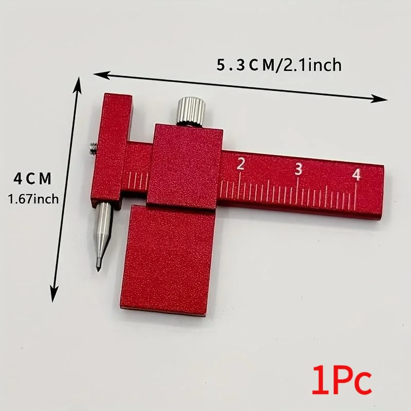 1Pc Model Equidistant Scribing Ruler Parallel Scribers Create Contour Positioning Scale Auxiliary Ruler Tools