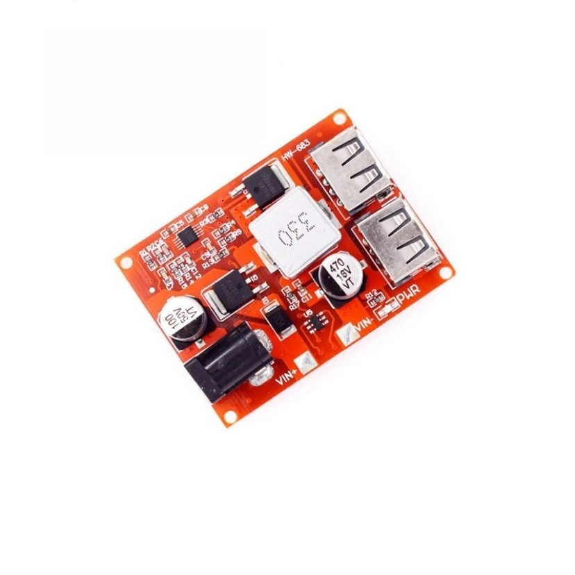 3pcs DC DC Step Down Module 9V 36V to 5V 3A Adjustable Voltage Regulator for Car Solar Charger Arduino 2