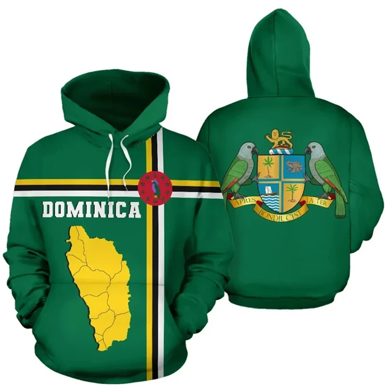 

Dominica Flag Map 3D Print Hoodie For Men Clothes Fashion National Emblem Sweatshirts Casual Male Hoody Women Pullovers Boy Top