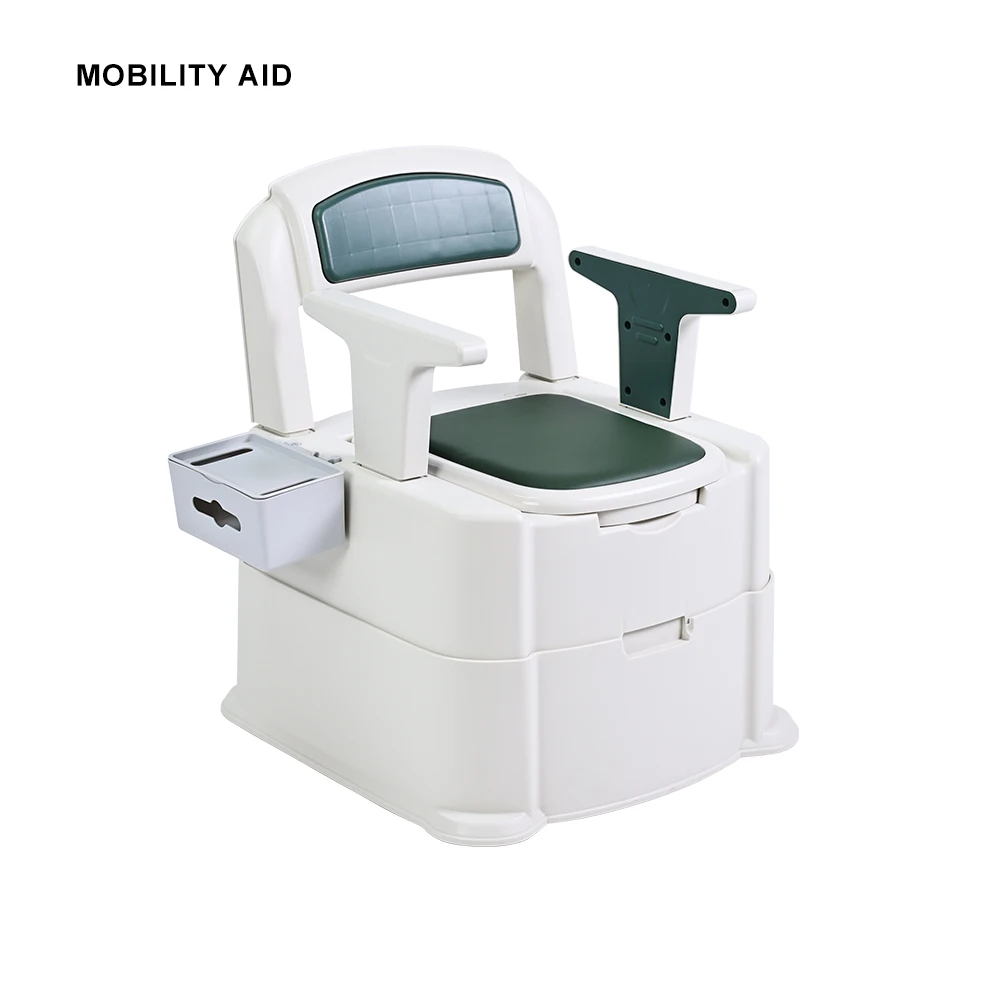 Tecforcare OEM ODM soft Movable toilet Home care elderly toilet elderly care products camping toilet