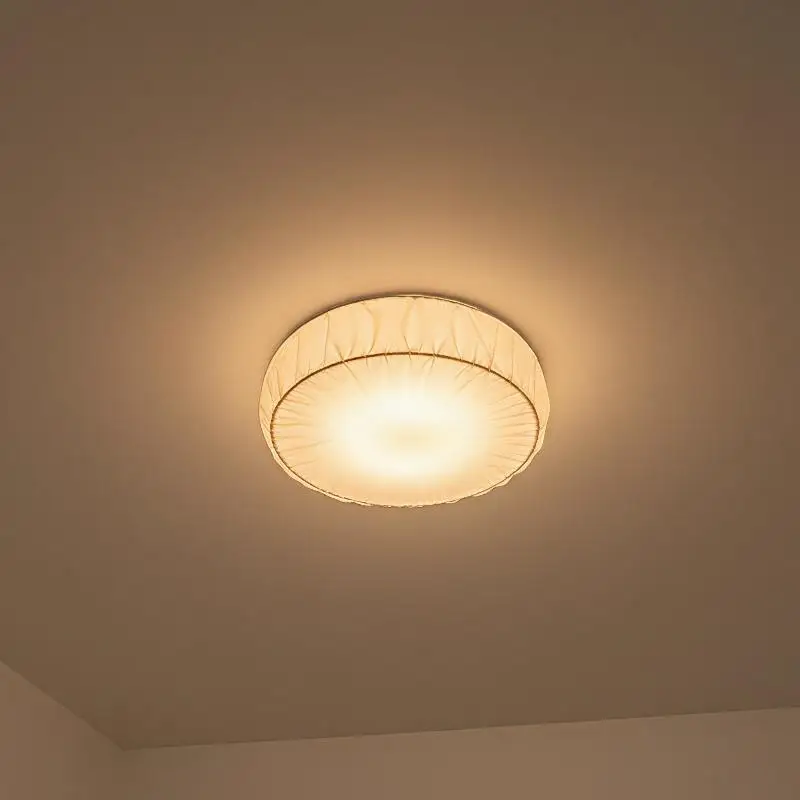 Creative Wear-Resistant Ceiling Lamp Shade Fabric Anti-Glare Spotlight Lamp Cover Led Light Diffuser Covers Baby Bedroom
