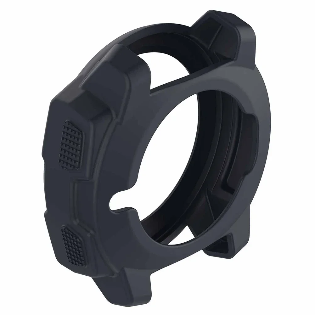 Capa de silicone tpu protetor de concha para garmin instinto pulseira de relógio inteligente 360 graus proteção completa capa à prova d'água