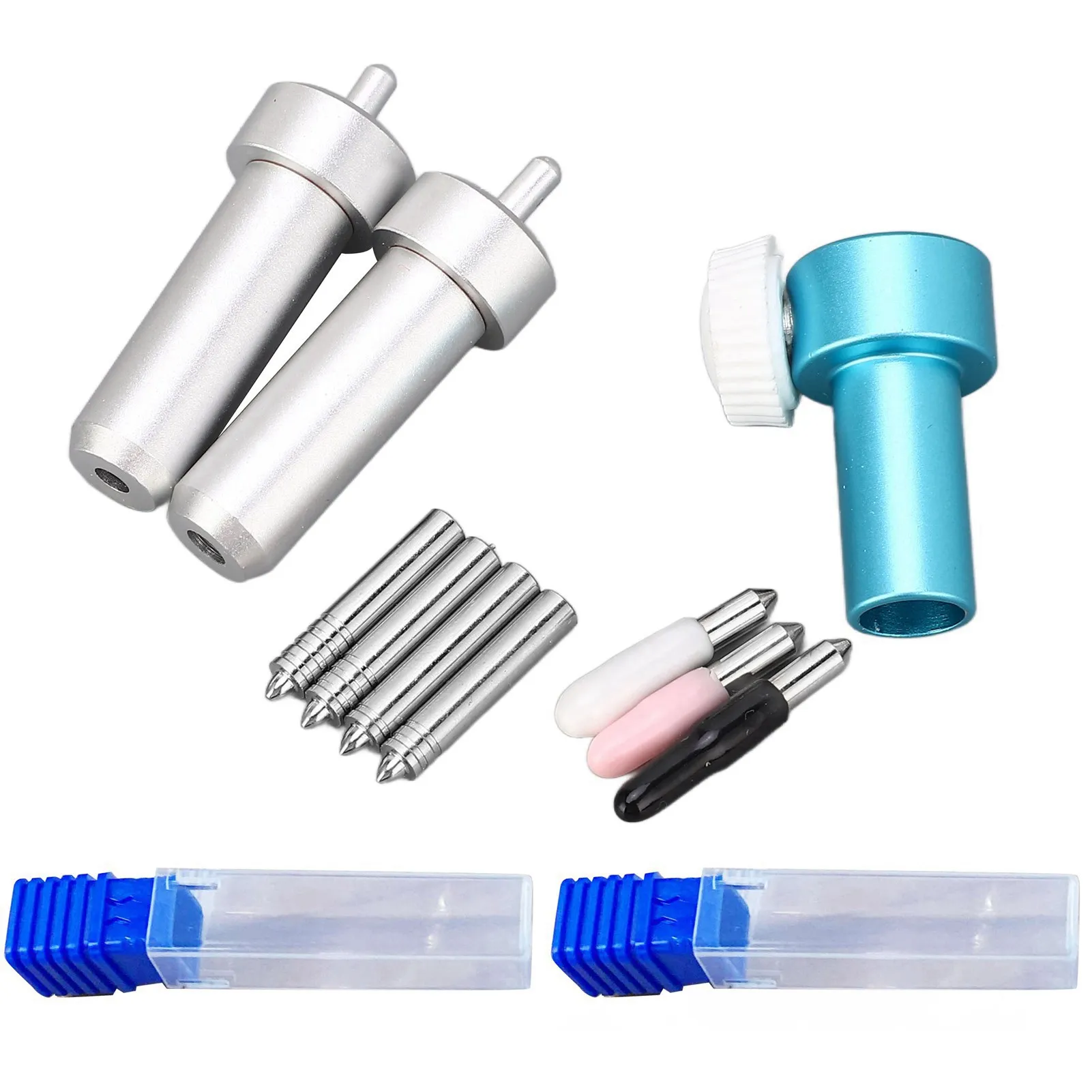 

Cutting Machine Blade Kit Fine Point Blades Assortment with Pen Adapter and Holder Cutting Machine Blades