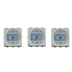 high power LED chip RGB 5050 SMD beads 0.5W 0.6W 5054 diodes colorful red green blue 200pcs