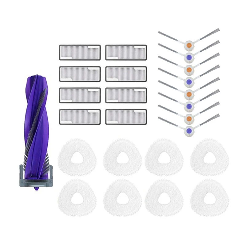 

Набор для робота-пылесоса Narwal Freo X Ultra / Narwal J4 / J4 Lite, основная боковая щетка, насадка на щетку, фильтр НЕРА, швабра