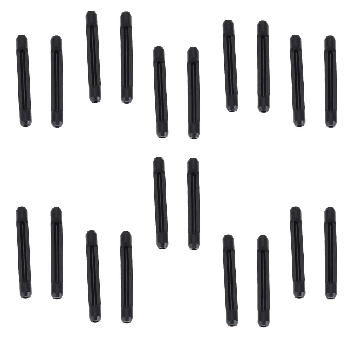 

10 пар силиконовых нескользящих ремешков-фиксаторов для очков и солнцезащитных очков, надежная фиксация без давления на уши, унисекс, черный цвет