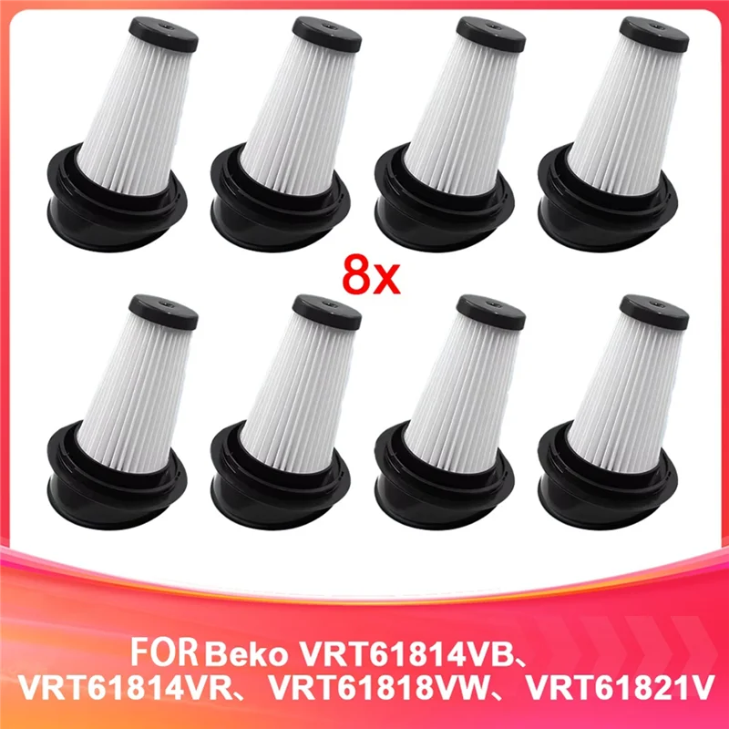 Filtro ABRB compatible para Beko VRT61814VB, VRT61814VR, VRT61818VW, VRT61821V / Grundig VCH9929, VCH9929L, VCH9930