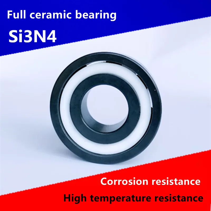 Imagem -04 - Silício Completa Rolamentos de Cerâmica Rolamento de Esferas Profundo do Sulco de Cerâmica 623 624 625 626 627 628 629 Si3n4