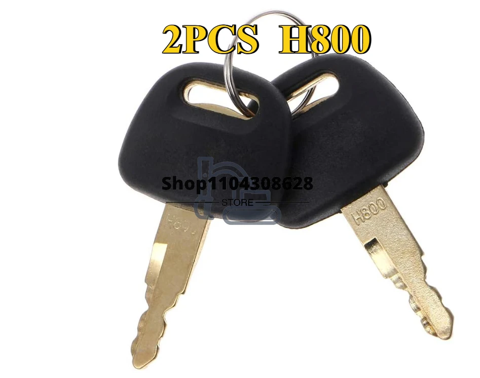 

2 шт./лот H800 экскаватор тяжелое оборудование ключ зажигания подходит для Hitachi ZX