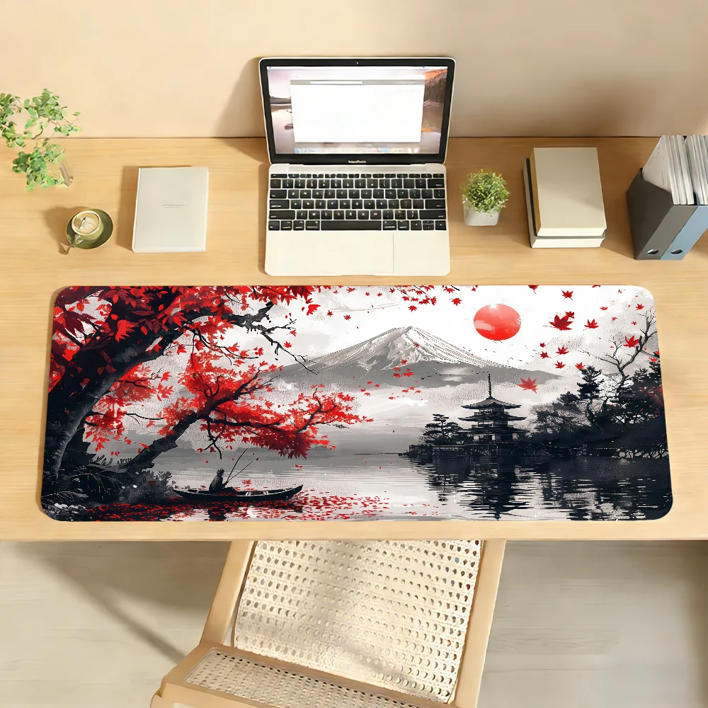Mount Fuji Mouse Pad Computer Laptop Rubber Non-slip Mouse Mat Mousepad Gamers Decoracion Desk Mat