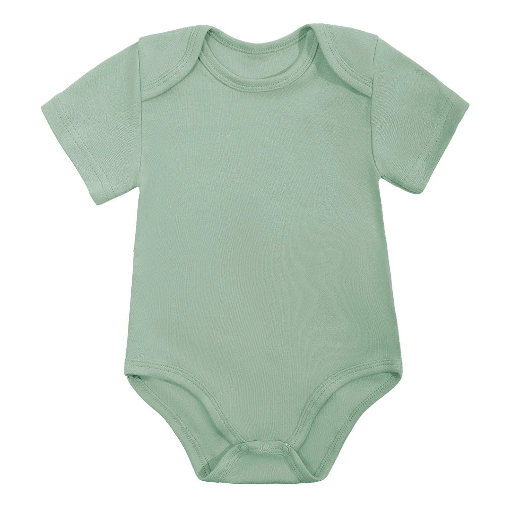 Baby Bodysuits Boy 100% Cotton Summer Newborn Clothes 0 3 6 9 12 18 24 Months Plain White Pink Blue Black Baby Girl Romper 1 2y