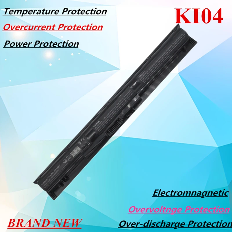 New KI04 K104 HSTNN-DB6T LB6R LB6S IB6X TPN-Q158 Q159 Q160 Q161 Q162 Q163 battery For HP Pavilion 14-AB 15-AB 17-G Series 14.8V