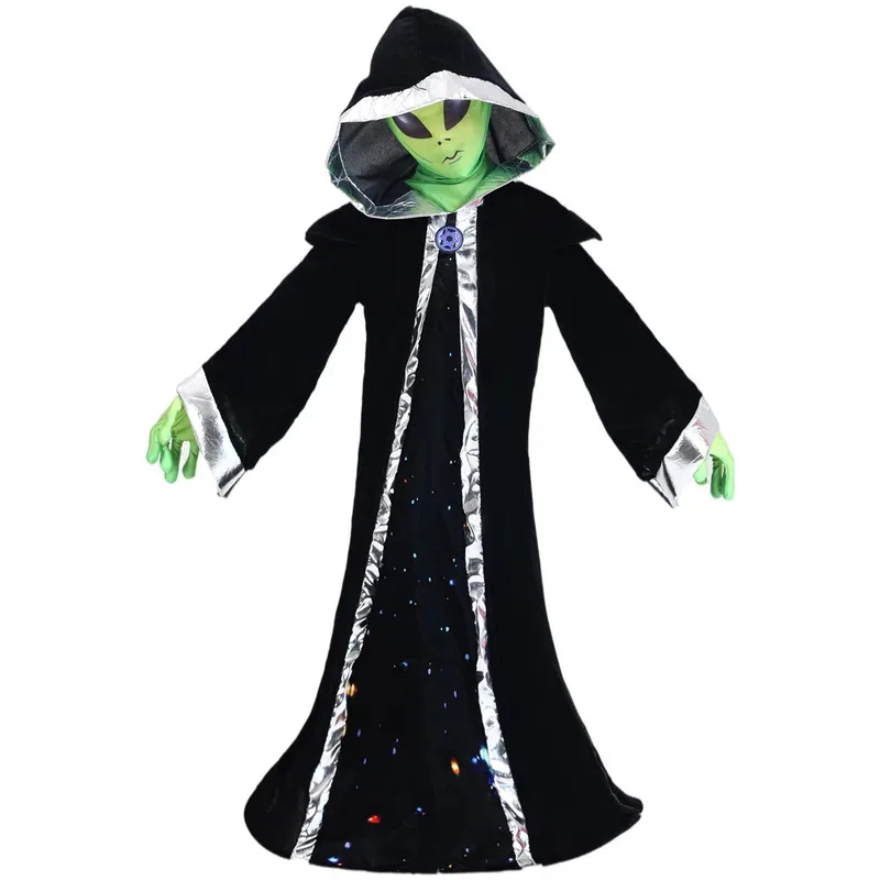 

Children's Alien Party Cloak Alien Gangster Cosplay Carnival Costume Dress Up Horror COS Costume Love Live Cosplay