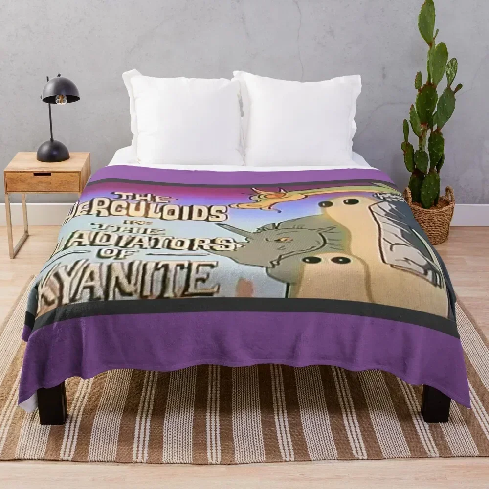 

Hannah-Barbara's The Herculoids Throw Blanket Warm Cozy Throw Blanket for Living Room Couch
