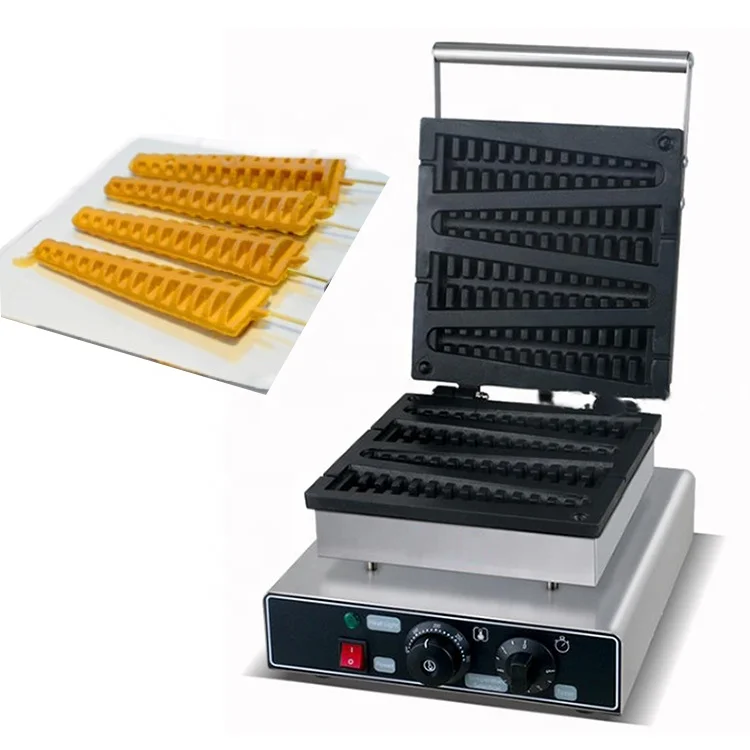 High Quality Electric Lolly Stick Waffle Maker Machine Crispy Waffle Maker on Sale