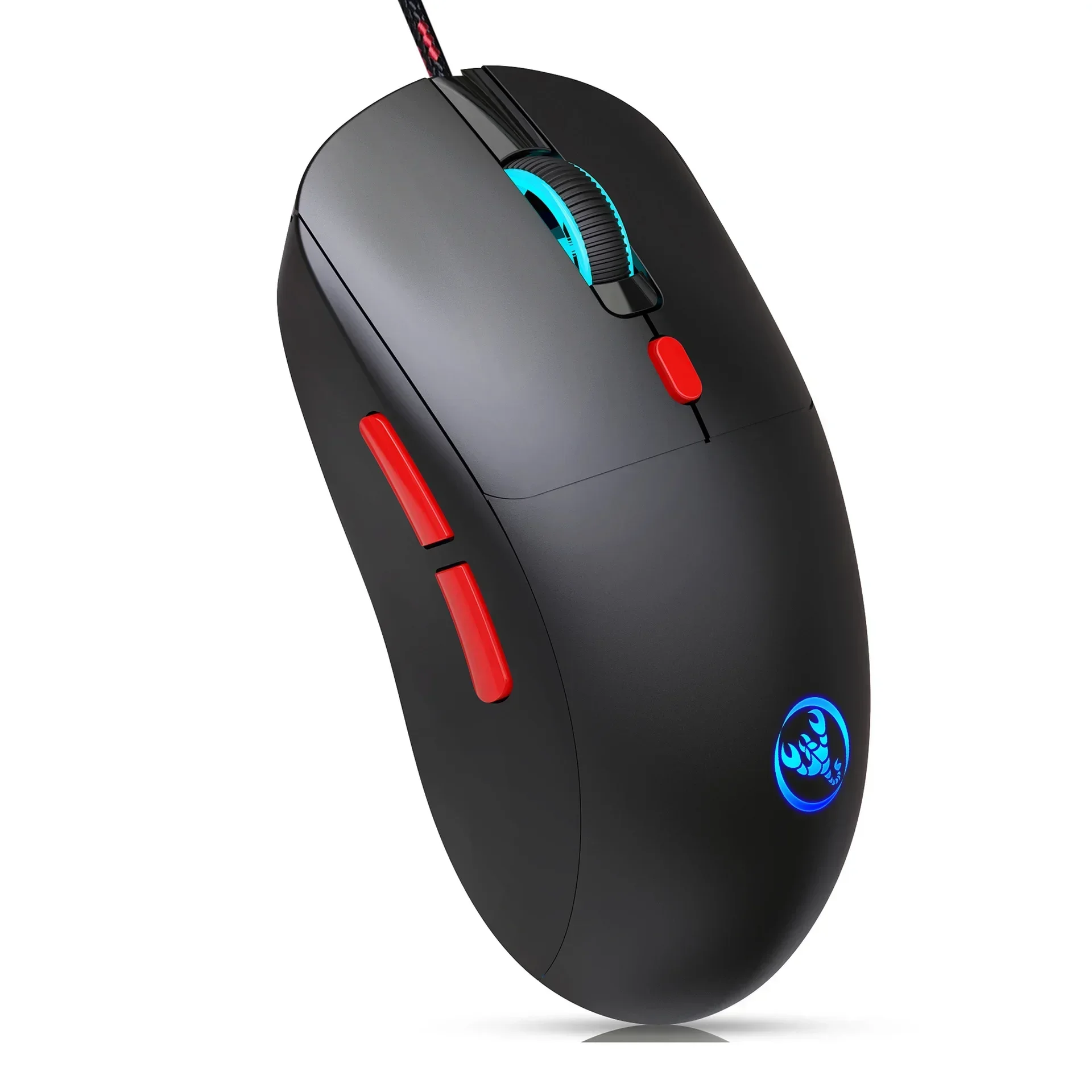 6 Keys Wired Gaming Mouse Adjustable 3600dpi Comfortable Mice for Home Office 7 Colors RGB Laptop Computer Gamer DPI Adjust