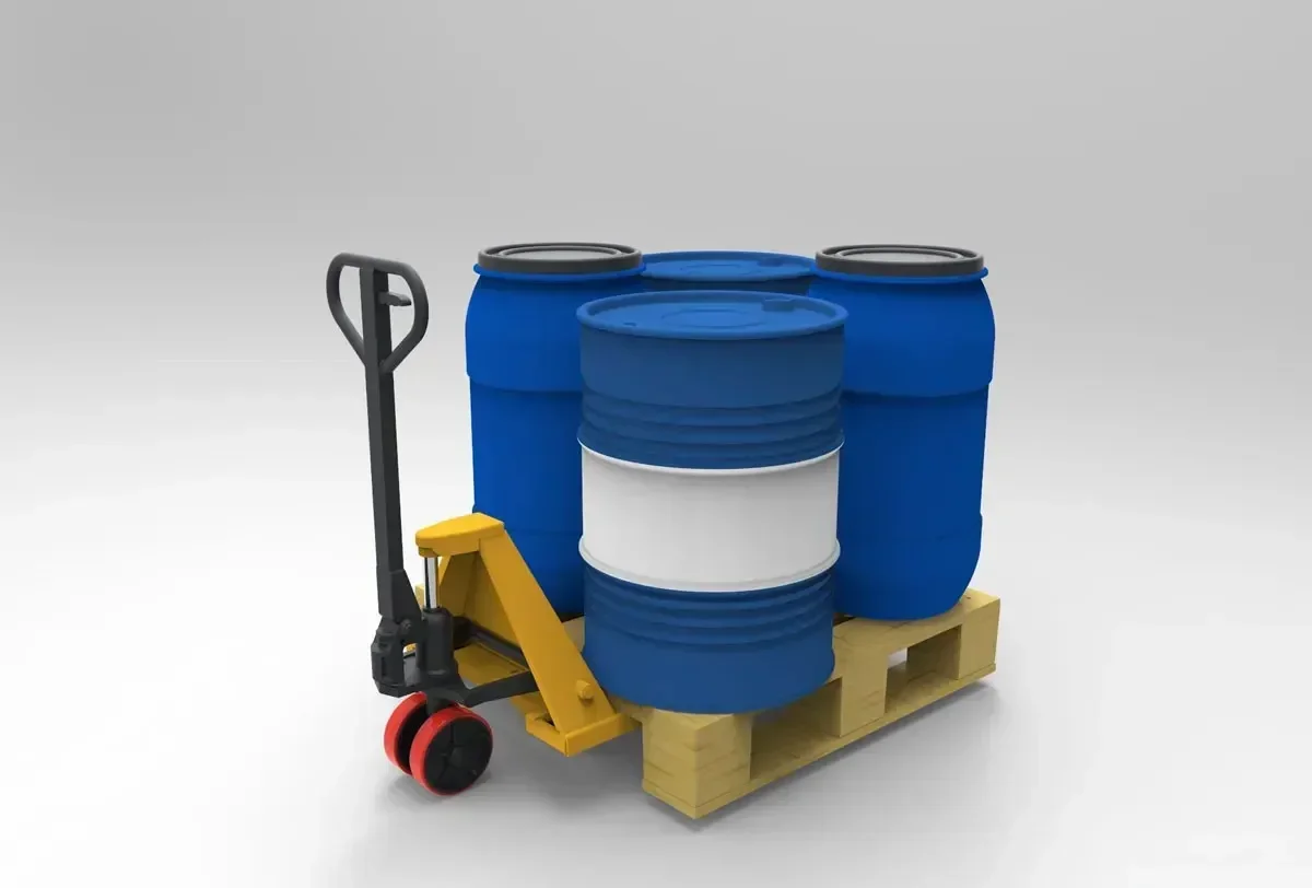 1/35 ヤモリモデル 35GM0034 5 トンパレットトラック木製パレットオイルドラムセットアセンブリスケール diy おもちゃモデルキット