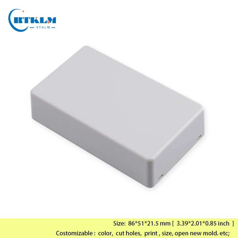 Electronics Plastic Case Plastic Housing Connectors Desktop Box Plastic Enclosure 86*51*22mm