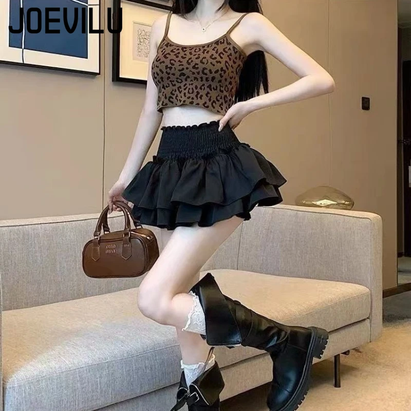 Jupe courte blanche Sexy pour femmes, nouvelle jupe gâteau de printemps et d'été, taille haute, petit Style de Ballet, jupe demi-corps moelleuse avec un mot
