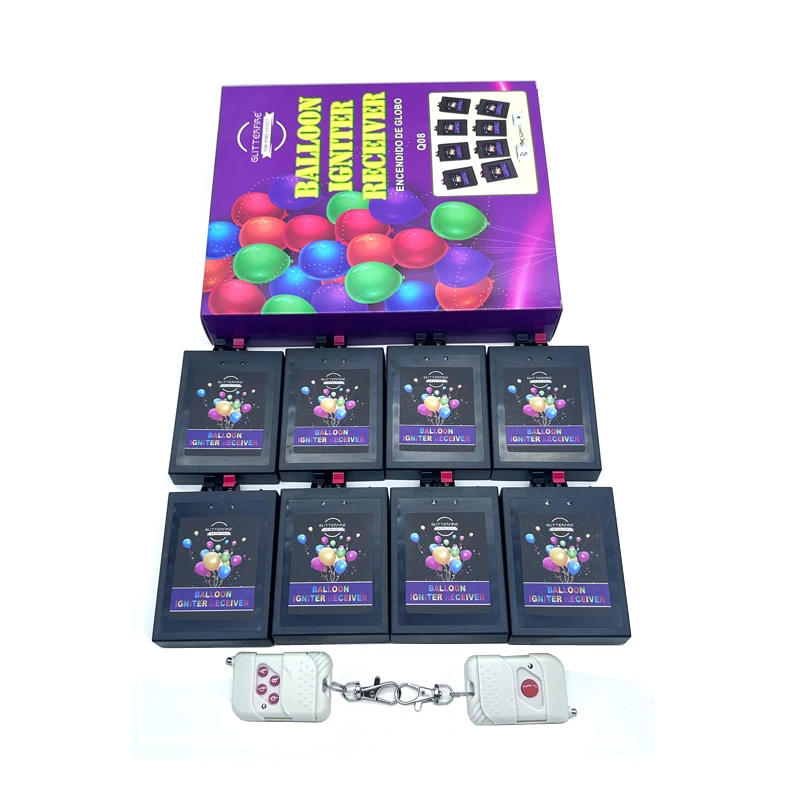 8 Channel remote control balloon blasting stage party decorations for wedding