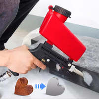 1/4” Air Sandblasting Gun Portable Handheld Pneumatic Sandblaster 90psi Gravity Sandblasting Spray Gun Blasting Machine