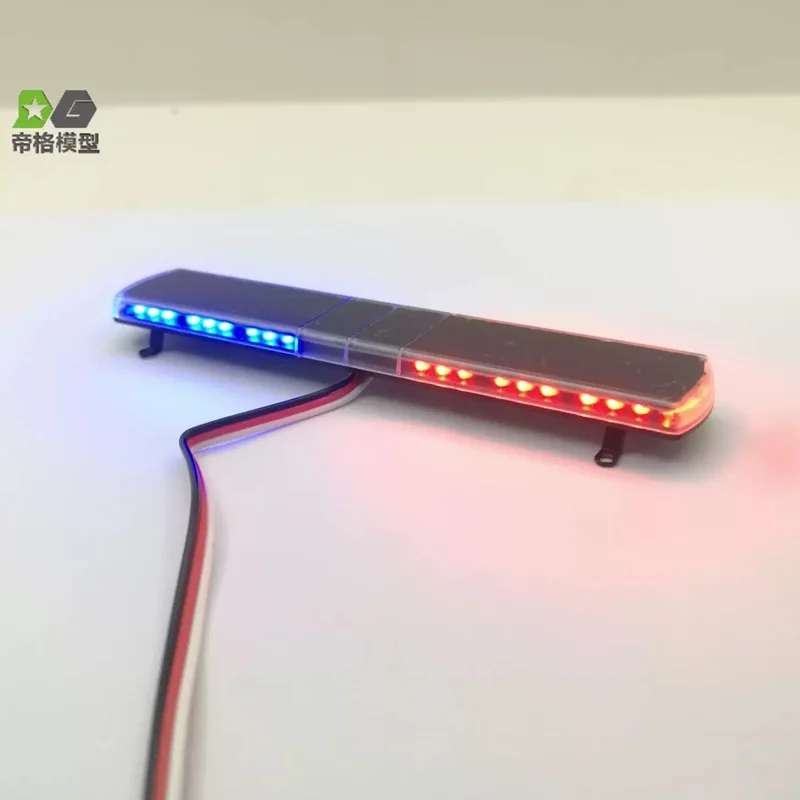 

Предупреждающий вращающийся светодиодный светильник для Tamiyaya Lesu 1/14 RC Truck Tractor Самосвал