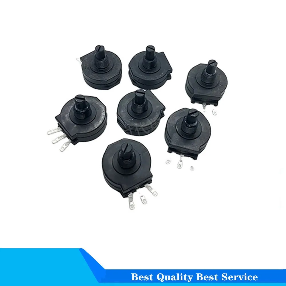 5PCS  RVS28P Potentiometer switch RVS28 B102 B103 B104 B222 B203 B223 B224 B333 B471 B472 B474 B502 B564 2W