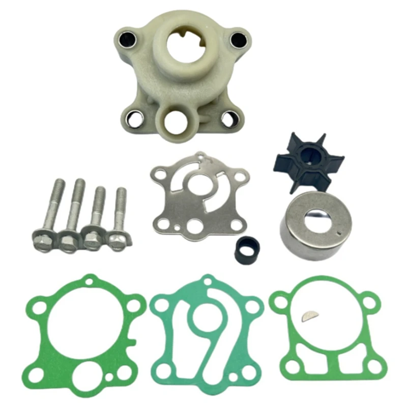 

6H4-W0078 Water Pump Impeller Service Kit For Yamaha 2 Stroke 40Hp 50Hp Outboard 6H4-W0078-00 6H4-W0078-A0 18-3429