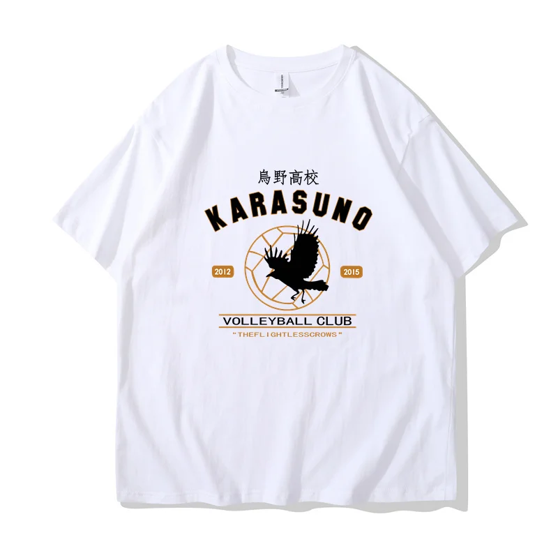 

Haikyuu T Shirt Kuroo Japanese Anime T-shirt Bokuto Manga Shoyo Volleyball Creative Tshirt Cartoon Graphic Tees Female2359
