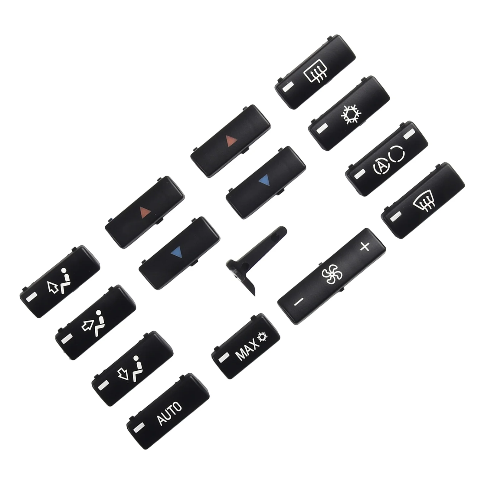 

Elegant Design Control Cover Switch Buttons Car Climate A C Control Panel A/Condition Key Cap Auto Parts Car Accessories