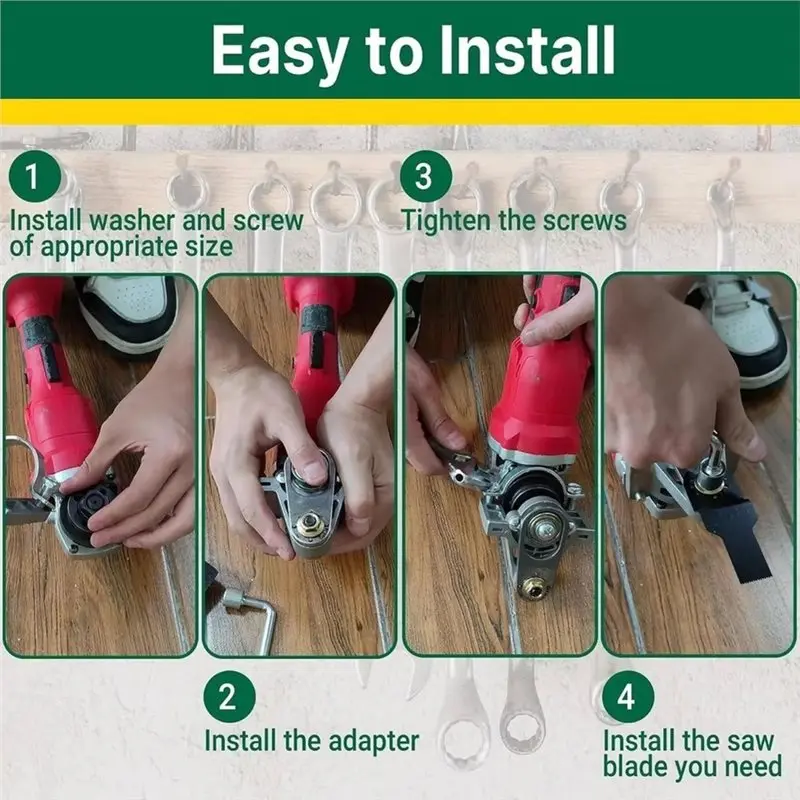 ABRU-Power Tool Modification M14 Multi Function Electric Trimming Shovel Polishing Tool Accessories