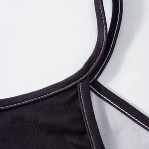 Ärmelloses Kleid gedruckt mit weiblichen sexy, eleganten weiblichen Federn, Spaghetti -Gurt, langem Kleid und neuem Sommer 6 Hauptverkaufskleid Lange Party Hawaiian - №5