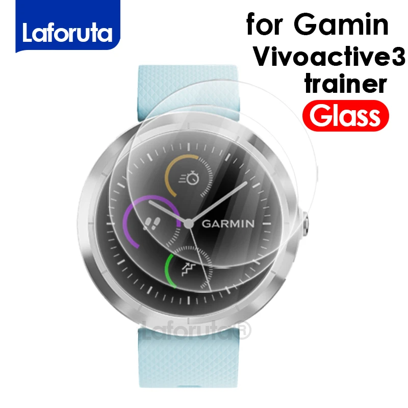 Screen Protector Tempered Glass For Garmin Vivoactive 3 Trainer Protective Film For Garmin Forerunner 45s 55 235 265 645 945 965