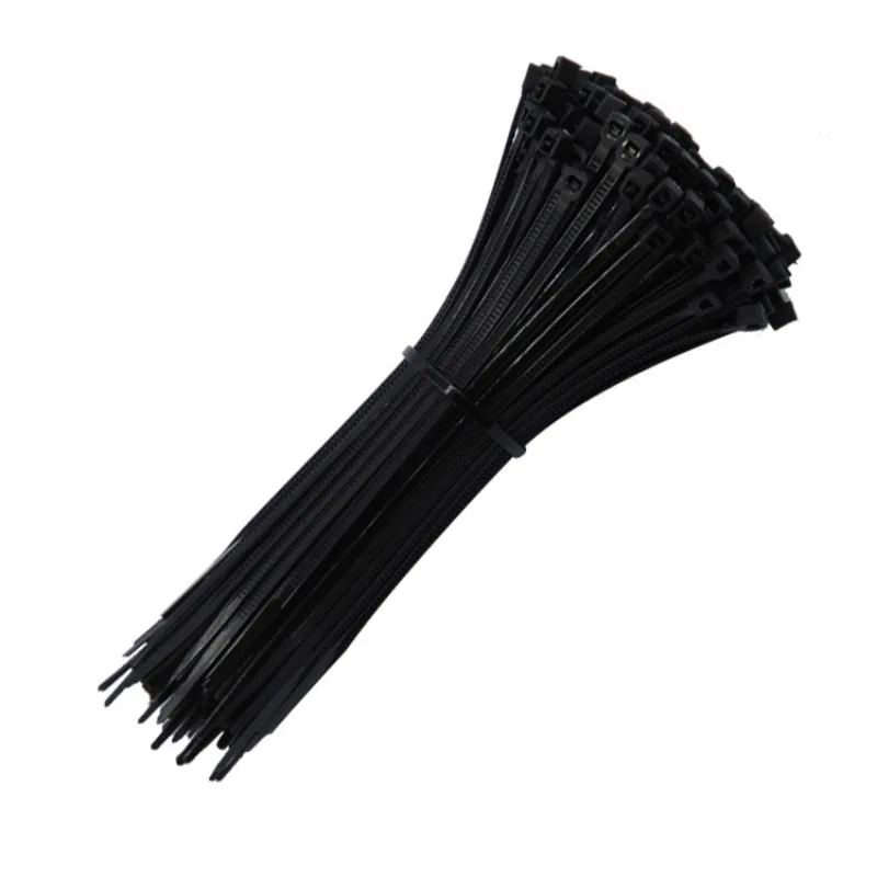 100Pcs Nylon Cable Ties Heavy Duty Wrap Wire Zip Ties 3.6*350mm Self-locking Plastic Wire Zip Ties Set Industrial Fasteners